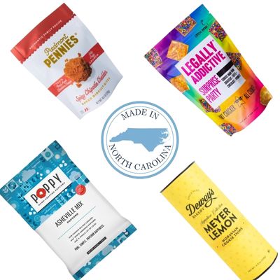 Birthday Cheers Gift Box – Celebrate with NC-Made Treats & Luxe Drink Cubes