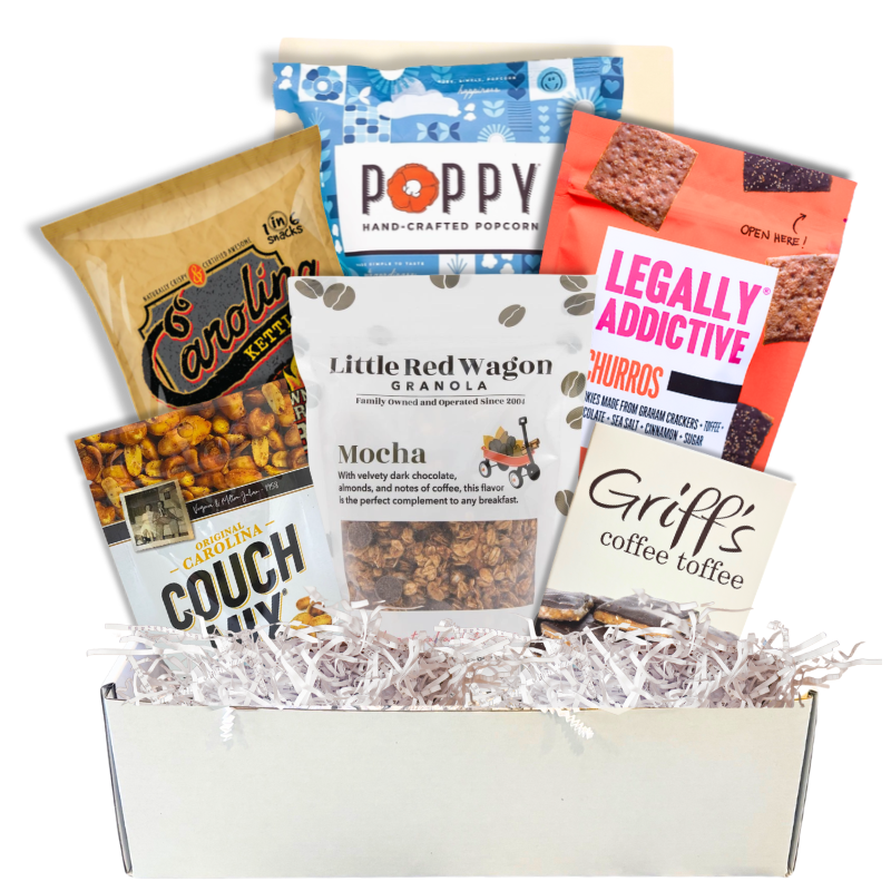 Carolina Snack Box – NC-Made Gourmet Treats with Free Shipping