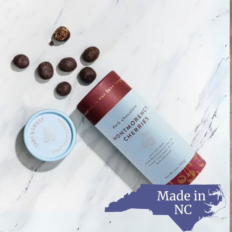 Chocolate Covered cherries from French broad Chocolate in Asheville, North Carolina