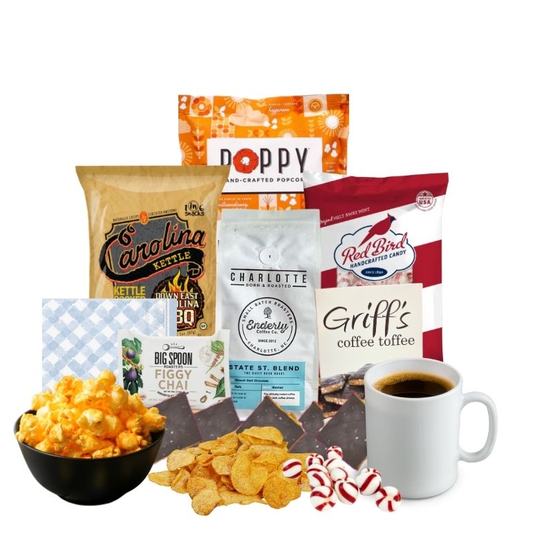 Gluten-Free Gourmet Gift Box – NC Snacks, Coffee & Sweets