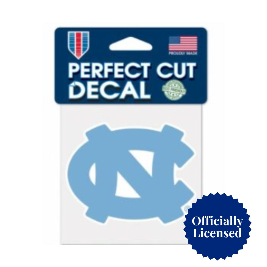 Officially licensed University of North Carolina at Chapel Hill decal for cars and other items.Part of gift basket featuring UNC products for Tar heel fans, students, and alumni