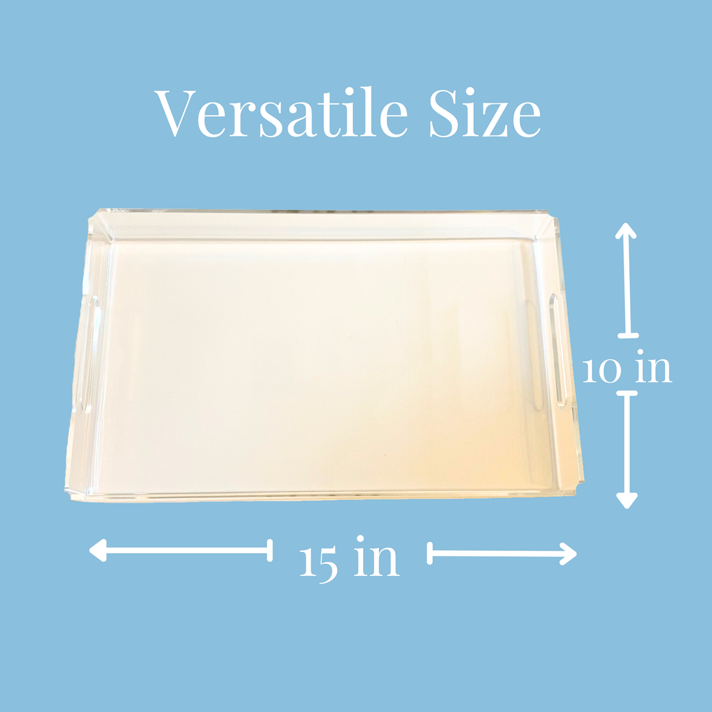 Acrylic Serving Tray