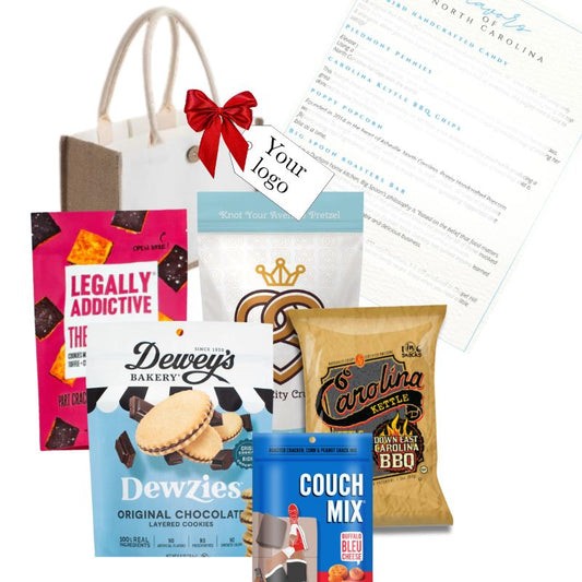 Carolina Signature Gift Tote – Branded Corporate Gift with Bold, Small-Batch Flavors