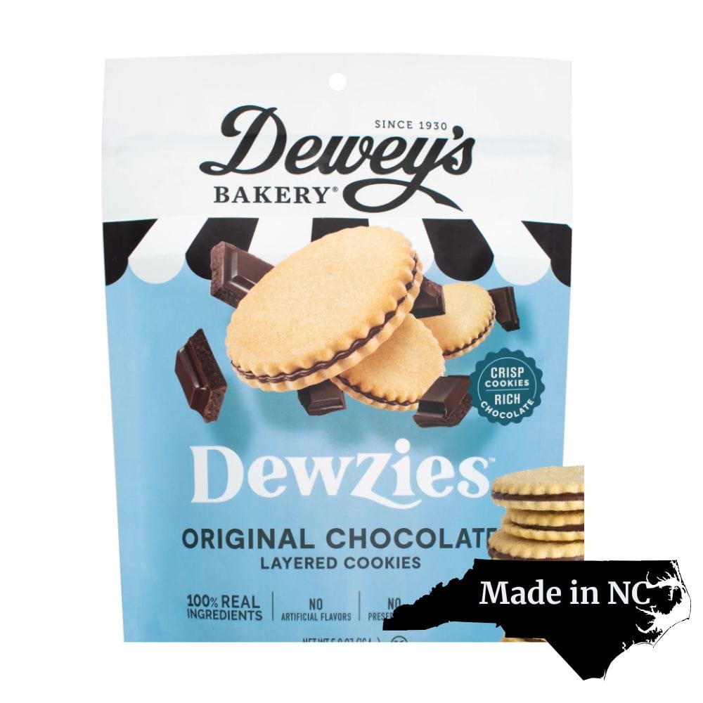 Deweys Bakery Moravian cookies baked in Winston-Salem NC since 1930 featured in Handpicked Gifts NC