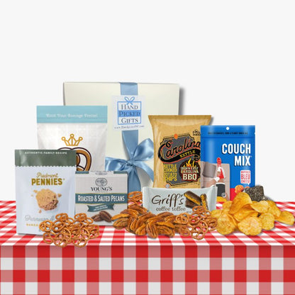 north carolina made foods in a gift box