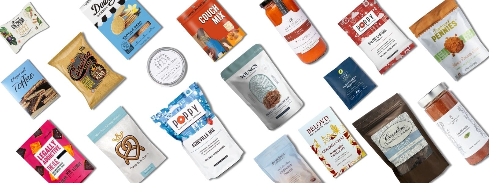 Curated Carolina-Made Gift Basket Sourced from Small Carolina Brand