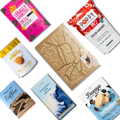 North Carolina graduation gift basket contents with artisan treats and charcuterie entertaining guide