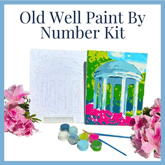 UNC Old Well Paint By Number Kit