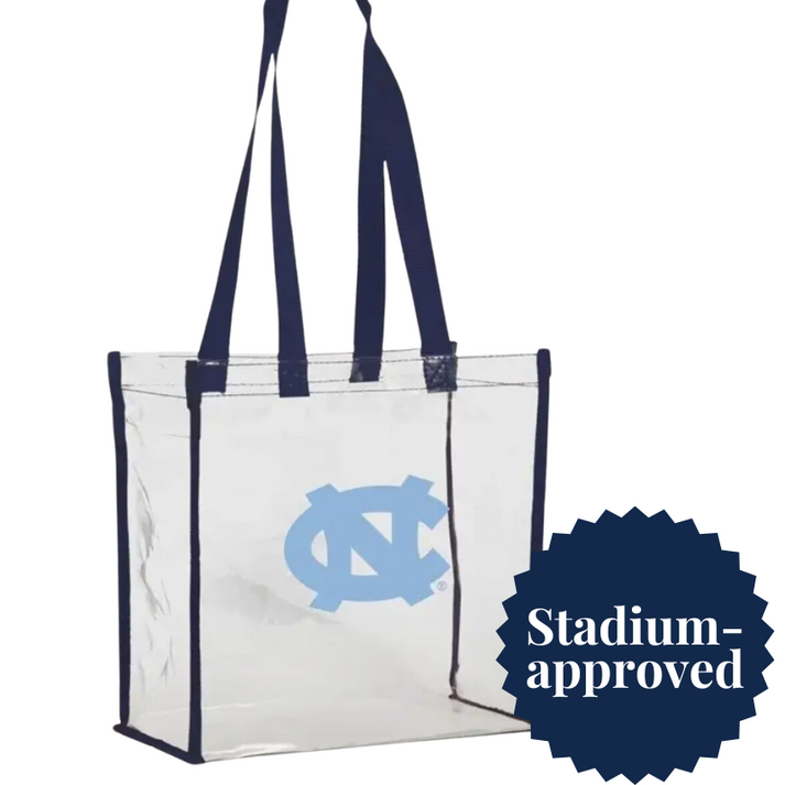 Clear UNC Stadium Bag HandPicked Gifts