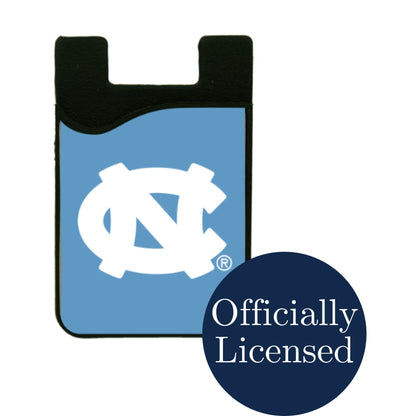 Phone card holder with North Carolina logo and 'Officially Licensed' text on a white background