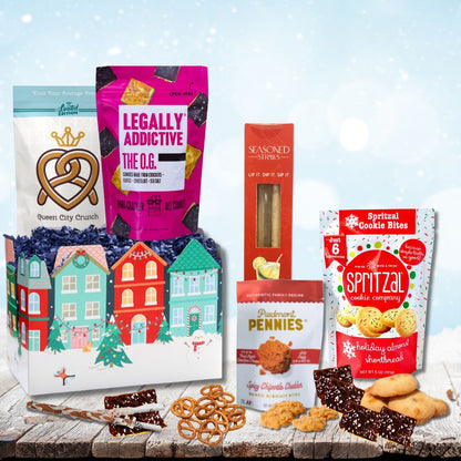 Winter Cheer Gift Basket - NC Treats & Festive Delights