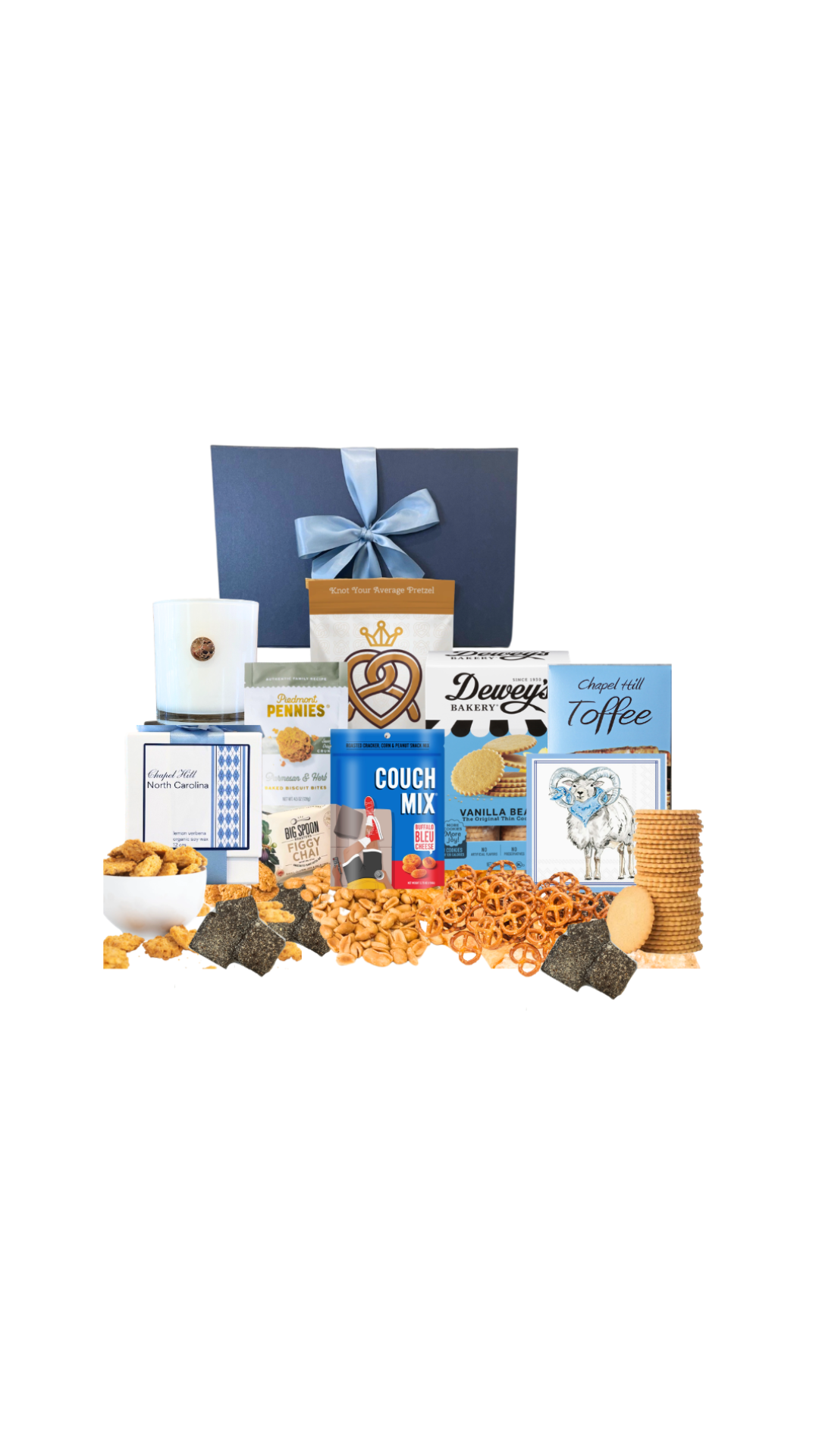 Handpicked NC corporate gift delivery in Chapel Hill — artisan gift boxes for Triangle businesses, UNC, and healthcare clients