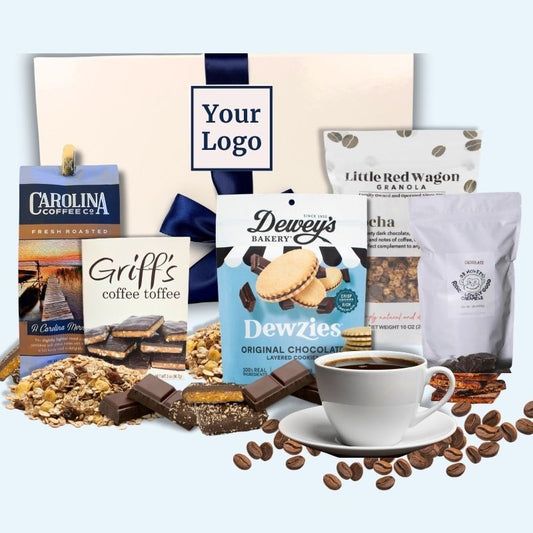 gourmet gift box with custom logo for nc corporate gifts