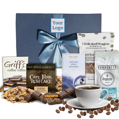 gourmet gift box with custom logo for nc corporate gifts