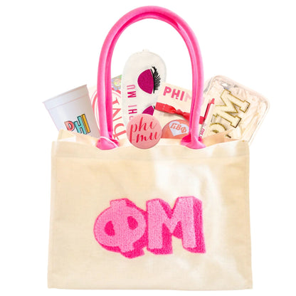 UNC sorority bid day gift for Chapel Hill recruitment with Tar Heels sorority branded items