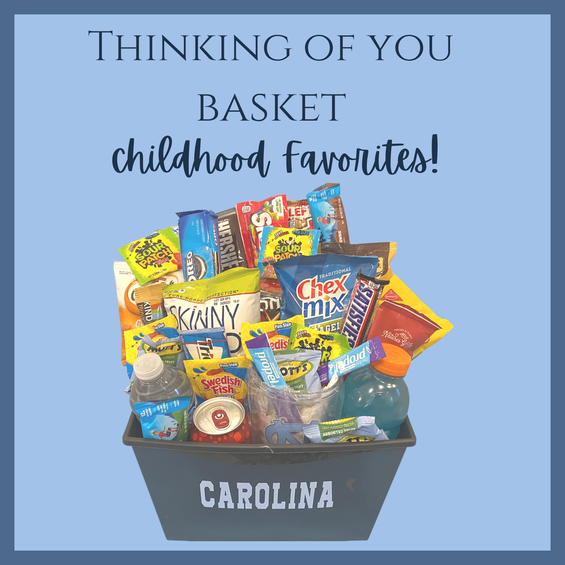  Monogram Letter O Gift Carry Basket for Kids Candy